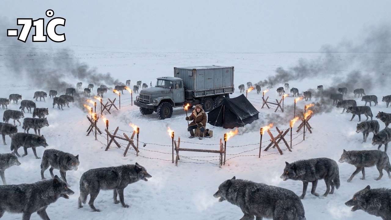 How an 81-Year-Old Driver Survived Being Surrounded by Wolves | –71°C Yakutia