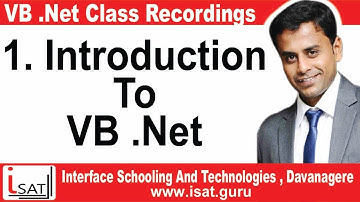 1. Introduction  To  VB .Net