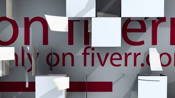 Fiverr.com I will create AMAZING paper intro logo in full hd