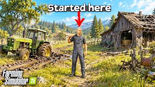 I Survived 1 YEAR on a FAMILY FARM! Farming Simulator 25 screenshot 2
