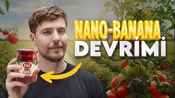 Yapay Zeka Görsel Üretiminde Google DEVRİMİ! Örneklerle Nano Banana Kullanımı (ÜCRETSİZ)