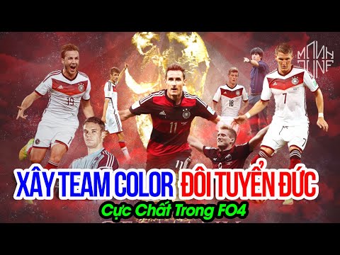 Xây Team Color Đội Tuyển Đức Cực Chất Trong FO4