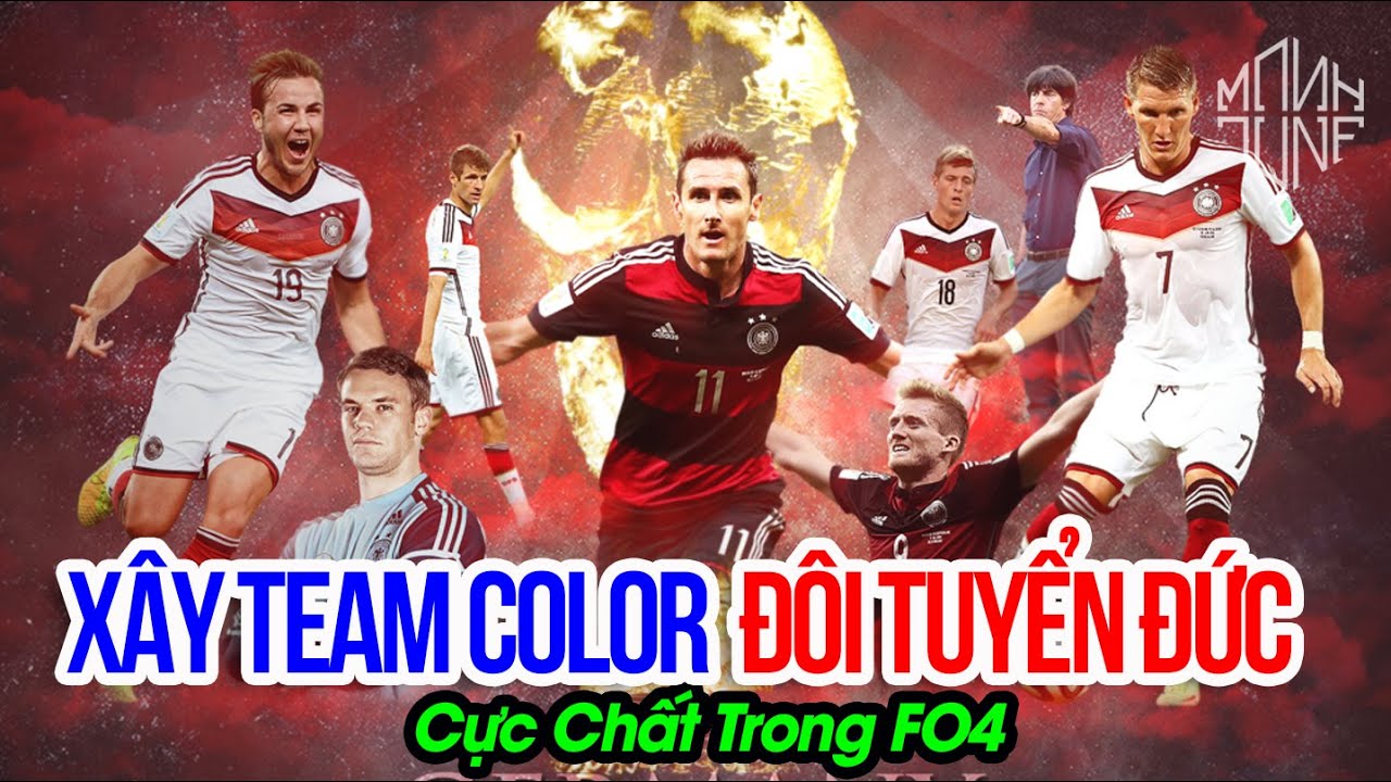 Xây Team Color Đội Tuyển Đức Cực Chất Trong FO4
