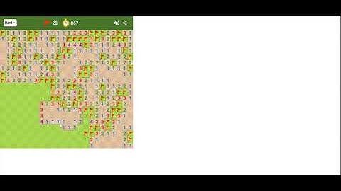 Google Minesweeper (Hard) in 97 Seconds