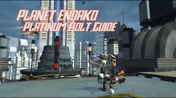 Ratchet & Clank 2: Going Commando HD - Planet Endako Platinum Bolt Guide