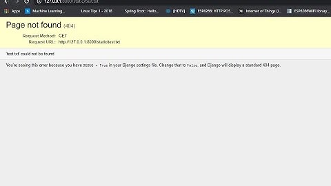 [Solved]How to solve not loading static files in Django 2020