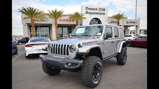 VOD: 2018 Jeep Wrangler JL Rubicon Lifted Custom and off-roading Too