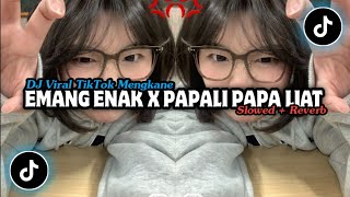 DJ EMANG ENAK X PAPALI PAPA LIAT  •  Slowed + Reverb Mengkane !!!