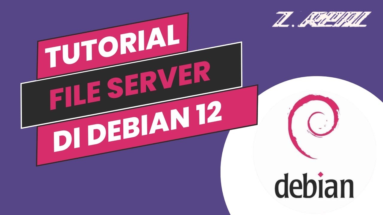 tutorial file server di debian 12 menggunakan vbox - YouTube