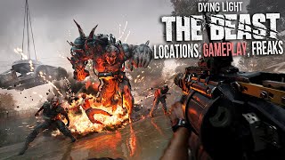 DYING LIGHT: The Beast- FIRST GAMEPLAY, NEW BOSSES, Easter Eggs, GUNS, and Kyle Crane's Mutation