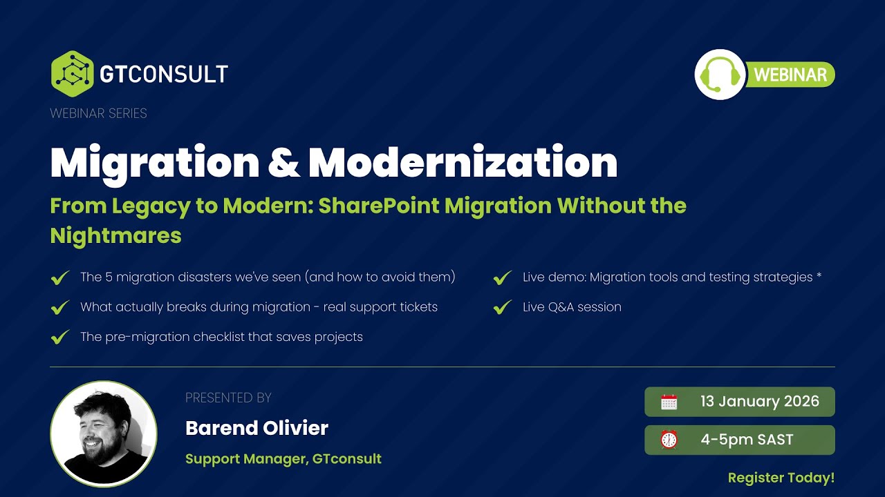 Webinar: Migration & Modernization From Legacy to Modern