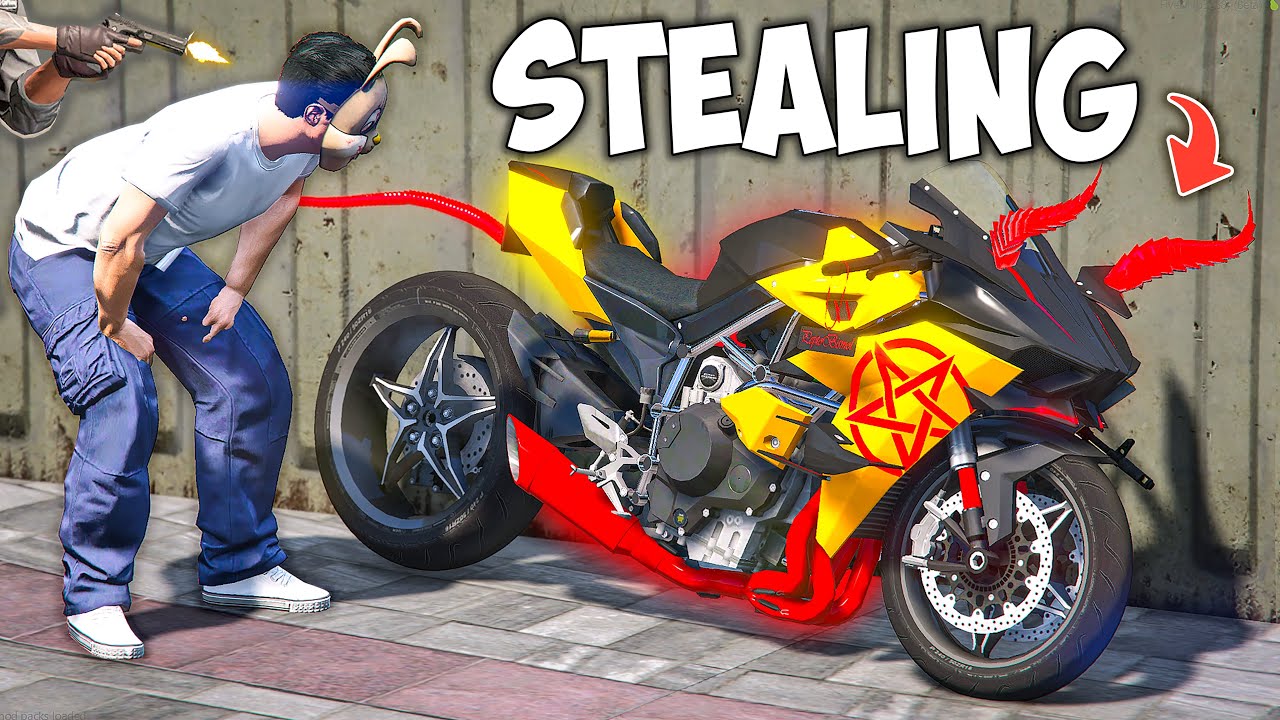 Stealing the DEMON Kawasaki Bigbike sa GTA 5