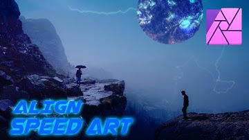 ALIGN | SPEED ART VIDEO (AFFINITY PHOTO)