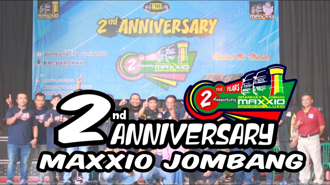 Anniversary 2 nd Years MAXXIO JOMBANG