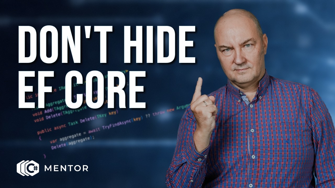 EF Core Is DDD (Here Is Why) - YouTube