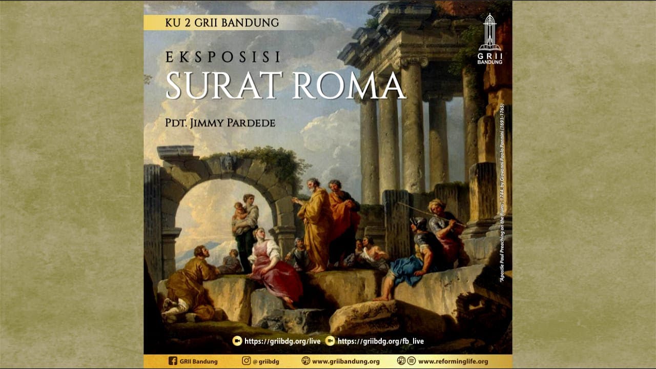 Berdosa tetap Selamat? (Eksposisi Roma) - Pdt Jimmy Pardede - Kebaktian Minggu Pagi, 16 Agustus 2020