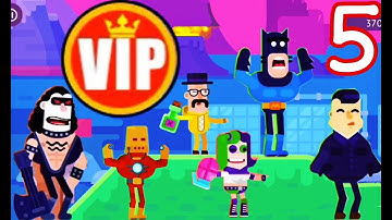 Bowmasters - Gameplay Walkthrough Part 5 - All New Characters VIP (iOS) (Android)