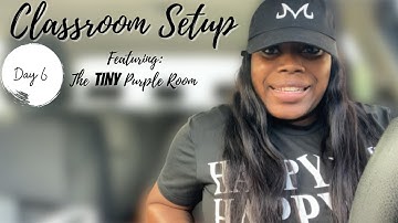 Classroom Setup Day 6 [ 2020-2021] Middle School Teacher Vlog #classroomsetup #classroomvlog