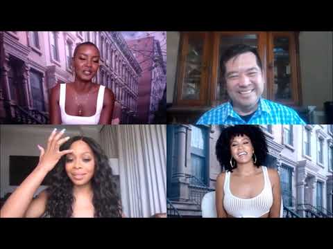 Andrea Bordeaux, Bresha Webb, and Corbin Reid Interview for Starz's Run The World