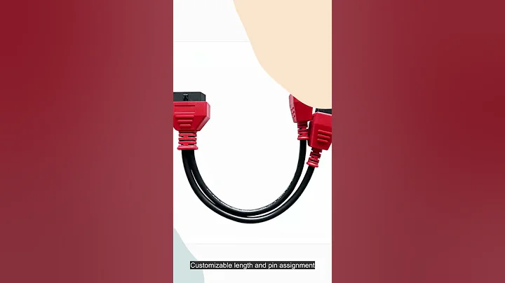 FCA Chrysler 12+8 OBDII connector cable Diagnostic Tool Maxisys Scanner  #obd2 #adaptercable