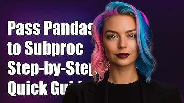 How to Pass a Pandas DataFrame to Python subprocess.Popen: A Step-by-Step Guide