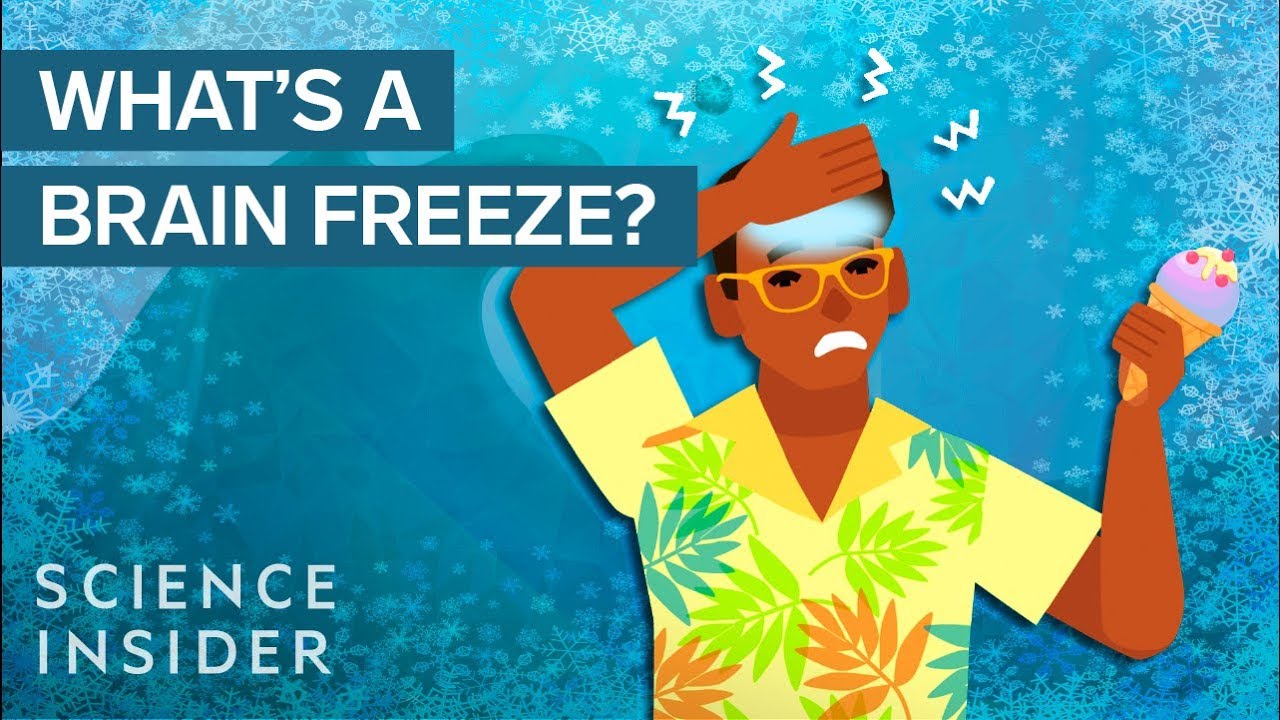 Brain freeze. The Science of Brain Freeze. Why do you stop Brain Freeze.