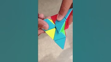 cube 3by3 amazing trick | pyraminx cube @KingofCubers #cube #viral #howtosolvecube #like #shorts