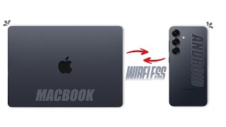 WIRELESS DATA SHARE MAC TO ANDROID TO MAC/DATA TRANSFER/ANDROID SE MACBOOK MAIN DATA KESE KEREIN