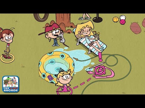 The Loud House: Outta Control - Keep the Backyard a Collision Free Zone (iOS Gameplay)