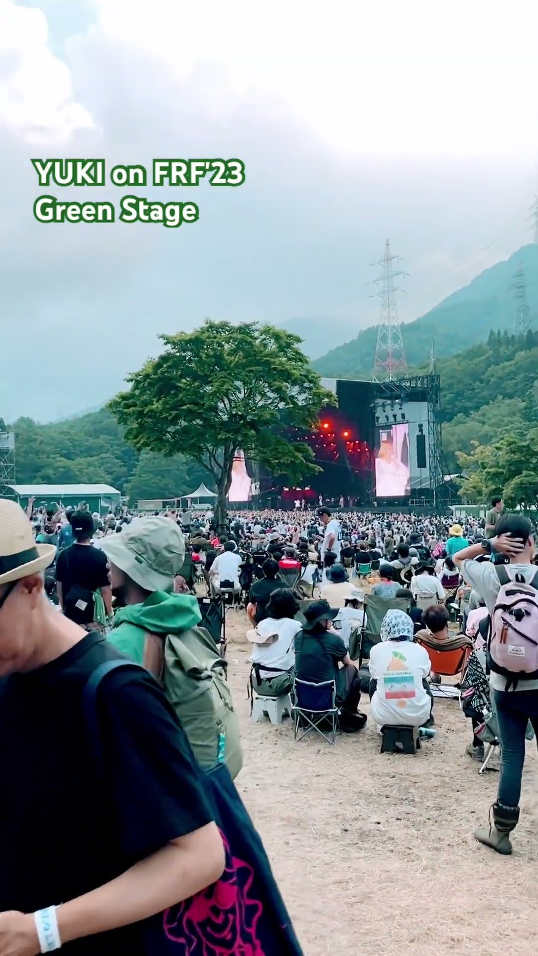 YUKI on FRF'23 #green #fujirock #frf #yuki #フジロック #vocal