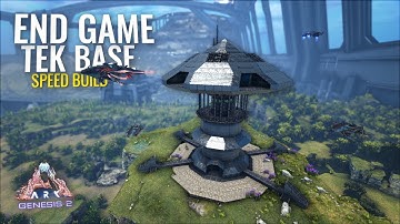 ARK: EPIC Build! End Game TEK Base [Speed Build]