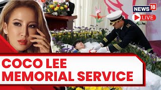 Live : Coco Lee Memorial Service | Coco Lee Dies At 48 | Coco Lee Death | Hong Kong Live News image