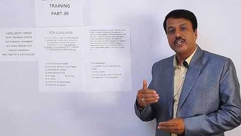 Export Import Training Part 39