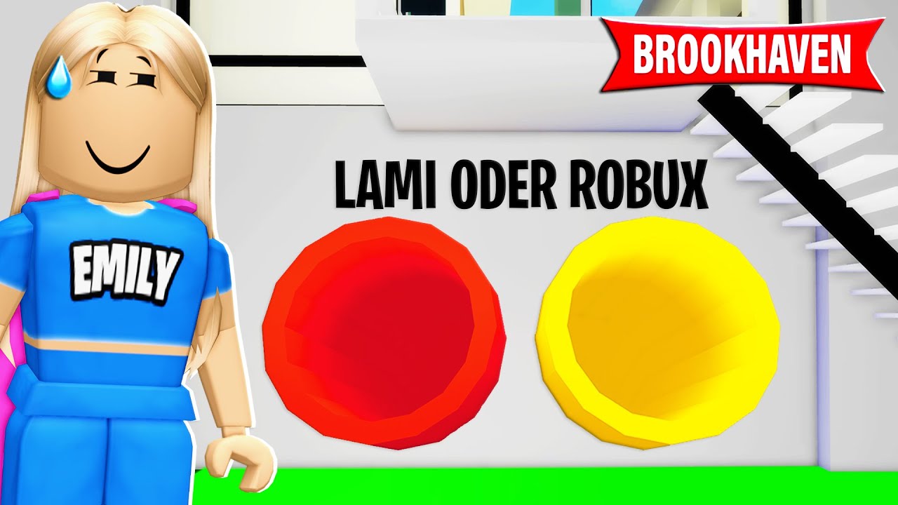 Roblox, ABER du MUSST dich ENTSCHEIDEN
