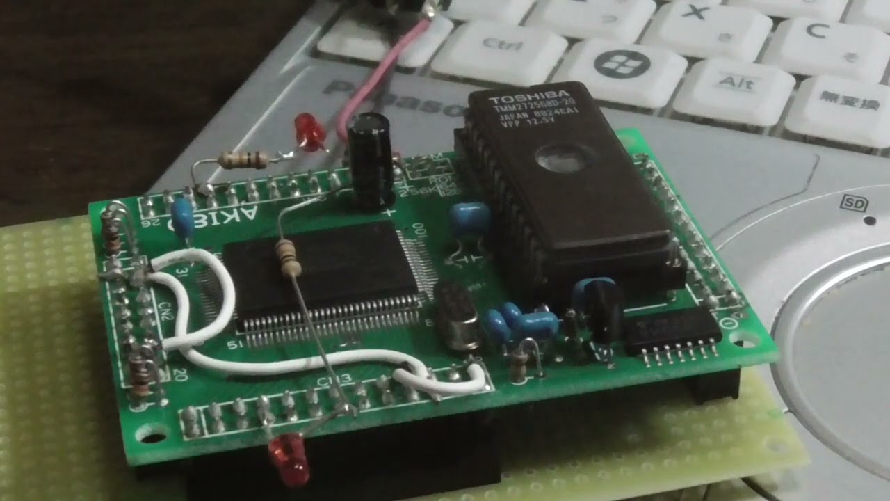 AKI-80で、前に作ったマルチタスクの実験を動かしてみました。 - YouTube