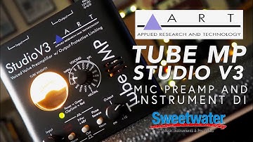 ART // Tube MP Studio V3 Mic Preamp and Instrument DI (Demo)
