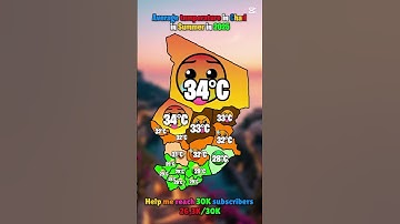 Average temperature in Chad in Summer + Winter 2025 #europe #geoportal #map #mapguide #mapping