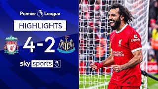 Salah scores double in NYD thriller! 🔴🔥 | Liverpool 4-2 Newcastle United | EPL Highlights image