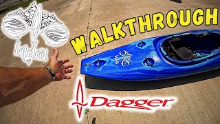 Dagger Kayaks Indra 'Detailed Walkthrough'