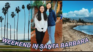 SANTA BARBARA WEEKEND VLOG *visiting ucsb and solvang*