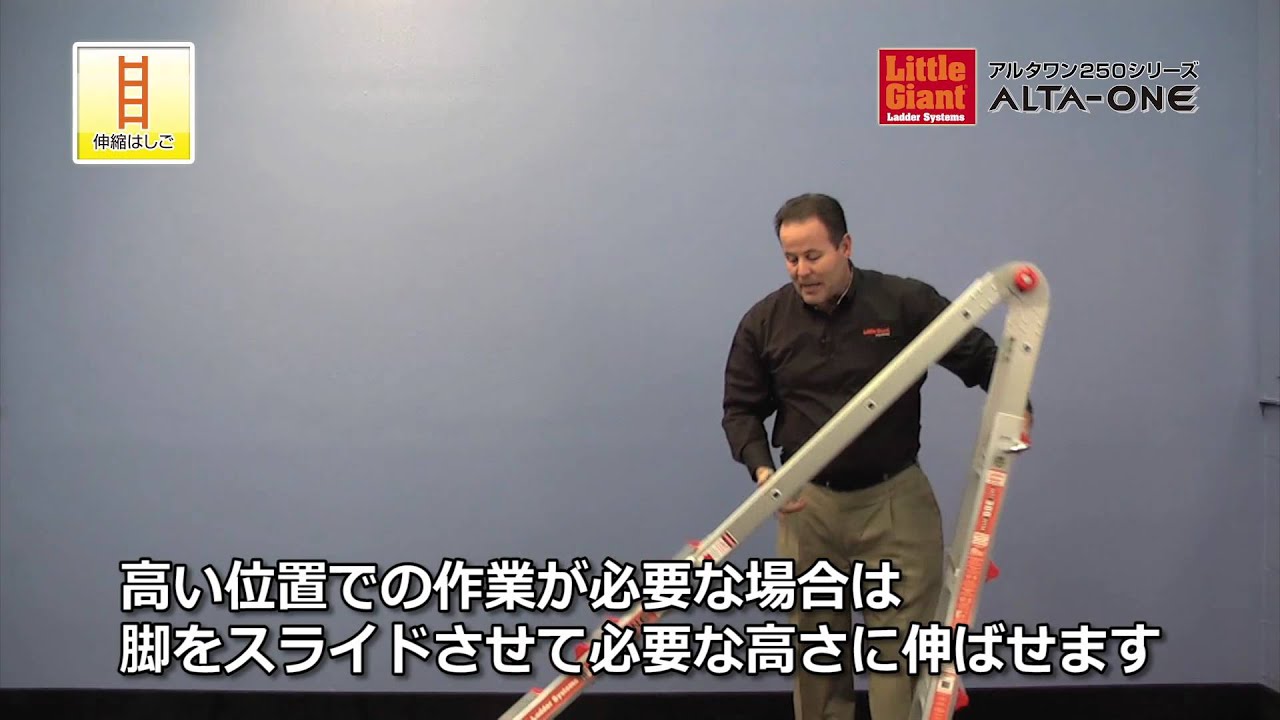 ハシゴにする？脚立にする？それともALTA-ONE？(リトルジャイアント