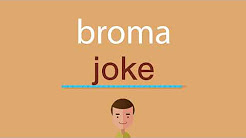 Cómo se dice broma en inglés