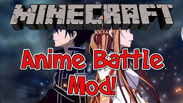 Minecraft 1.7.10 Mod - The Anime Battle Mod! | SWORD ART ONLINE SWORDS!