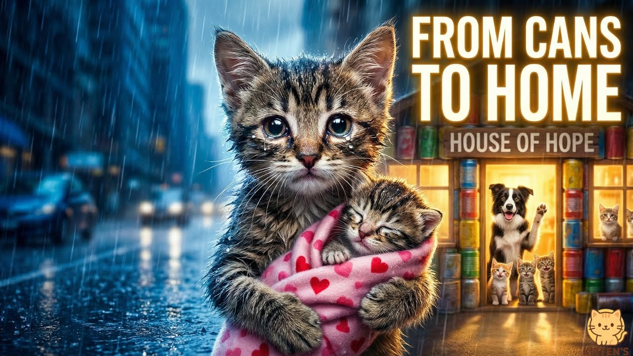 House of Hope from Empty Cans | Emotional Kitten Short Film & Original Song ♪!
