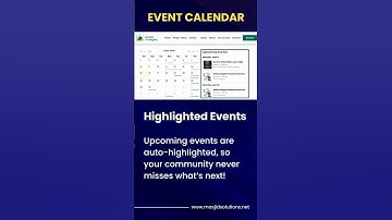 The Easiest Way to Manage Events! | Masjid Solutions Event Calendar Tool