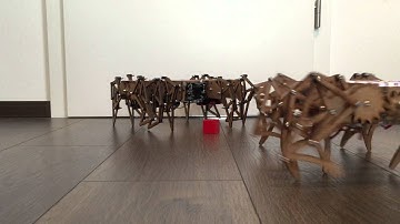 DIY Strandbeest now with improved motors