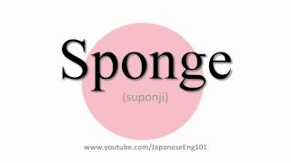 Famous How to Pronounce Sponge Net Worth