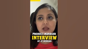 How to Crack PM #Interview at JP Morgan Chase? #shorts