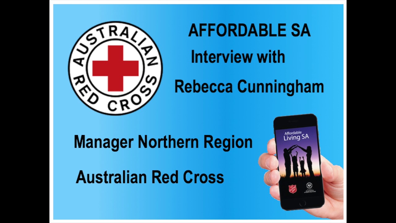 Red Cross Interview Australian Red Cross SA Regional Interview Full - YouTube