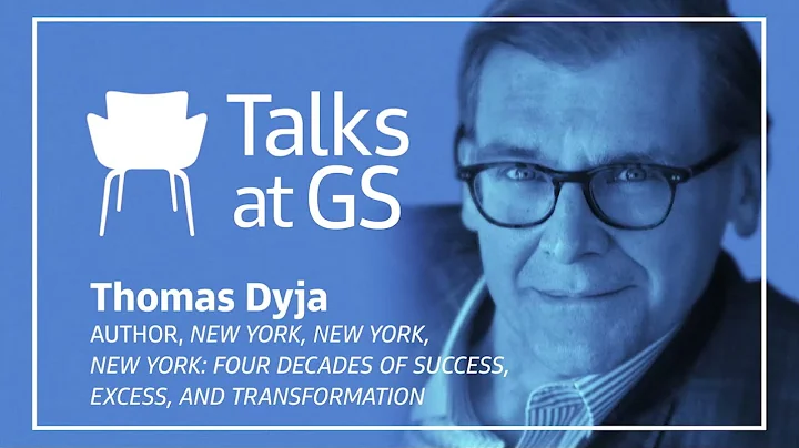 Thomas Dyja, author of "New York, New York, New York"